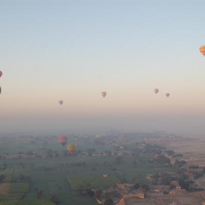 montgolfière à louxor