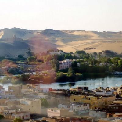 autour de l'ile Elephantine