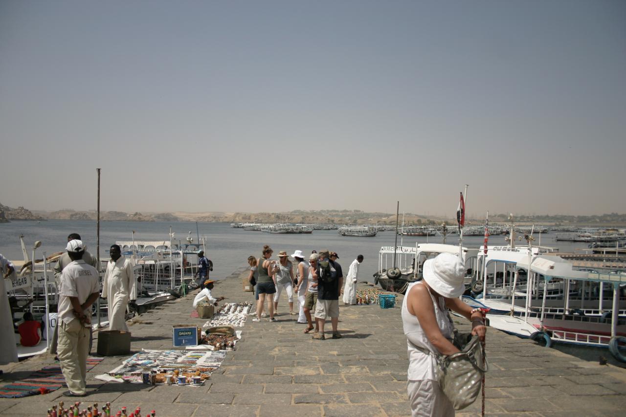 l'embarquadère du temple de philae