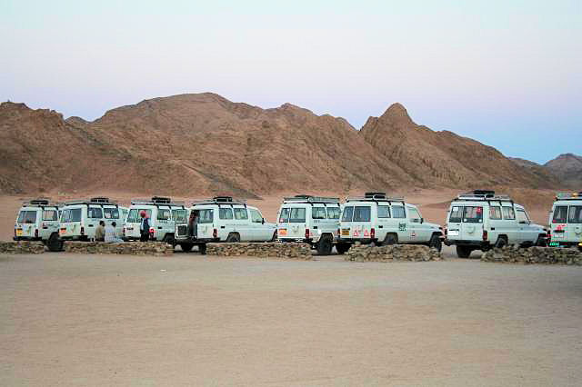 Safari en jeep depuis la mer rouge