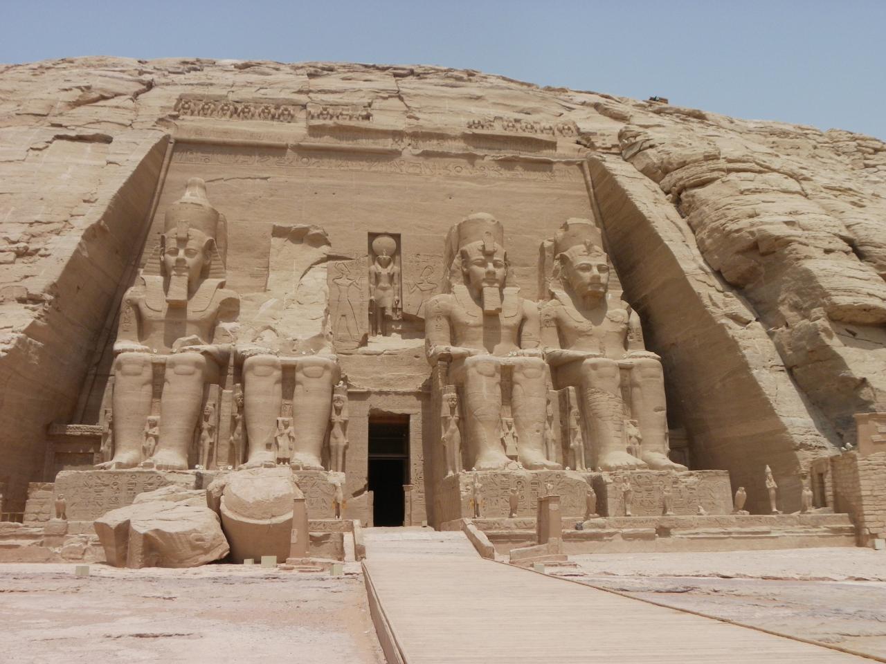 Le Temple d'Abou Simbel