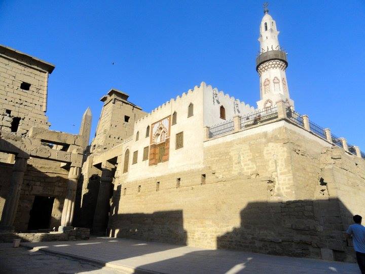 Mosquée d'Abou el-Hagag dans le temple de Louxor