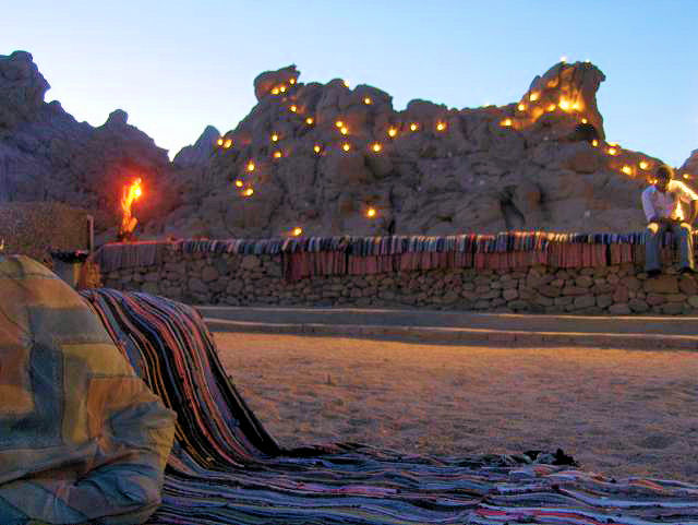 Soirée chez les bedouins