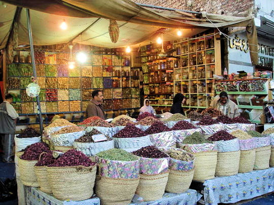 Souk à Assouan