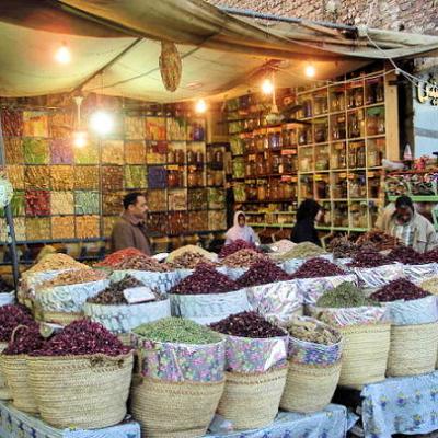 Souk à Assouan