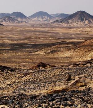 Desert noir egypte