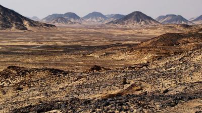 Desert noir egypte