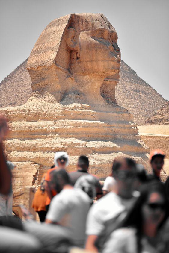 Plateau de Gizeh et son sphinx