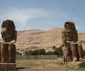 Les colosses de Memnon